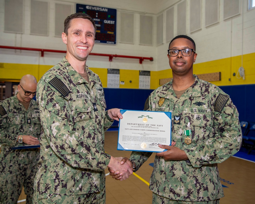 February 2025 NSA Souda Bay Awards at Quarters
