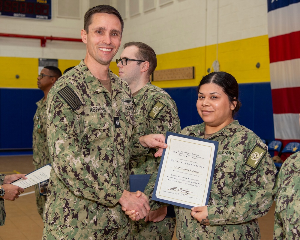 February 2025 NSA Souda Bay Awards at Quarters