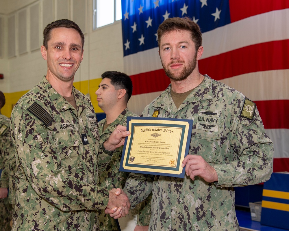 February 2025 NSA Souda Bay Awards at Quarters