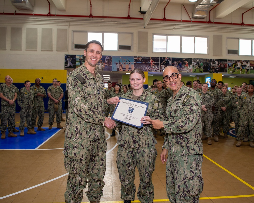 February 2025 NSA Souda Bay Awards at Quarters