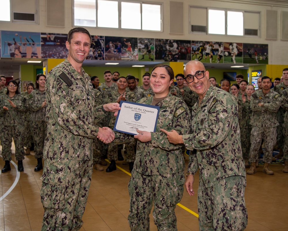 February 2025 NSA Souda Bay Awards at Quarters