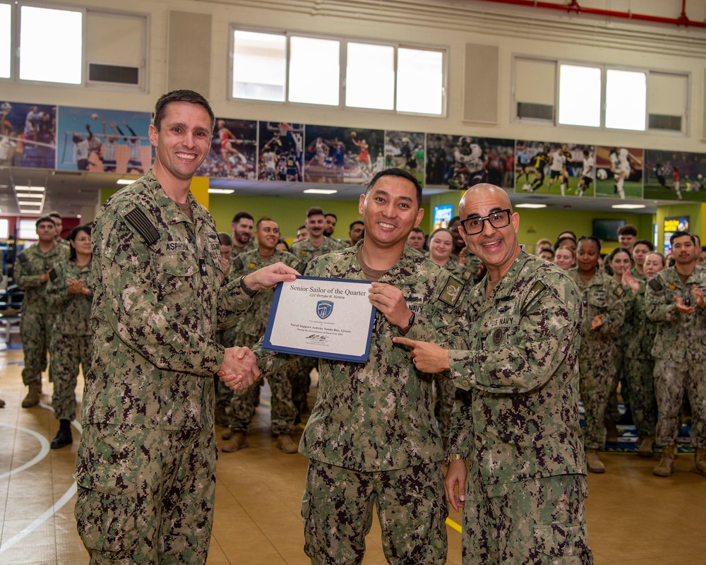 February 2025 NSA Souda Bay Awards at Quarters