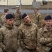 Belgian Army Leaders visit 3-321 FAR static HIMAR display