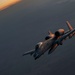 Fighters soar into the sunset