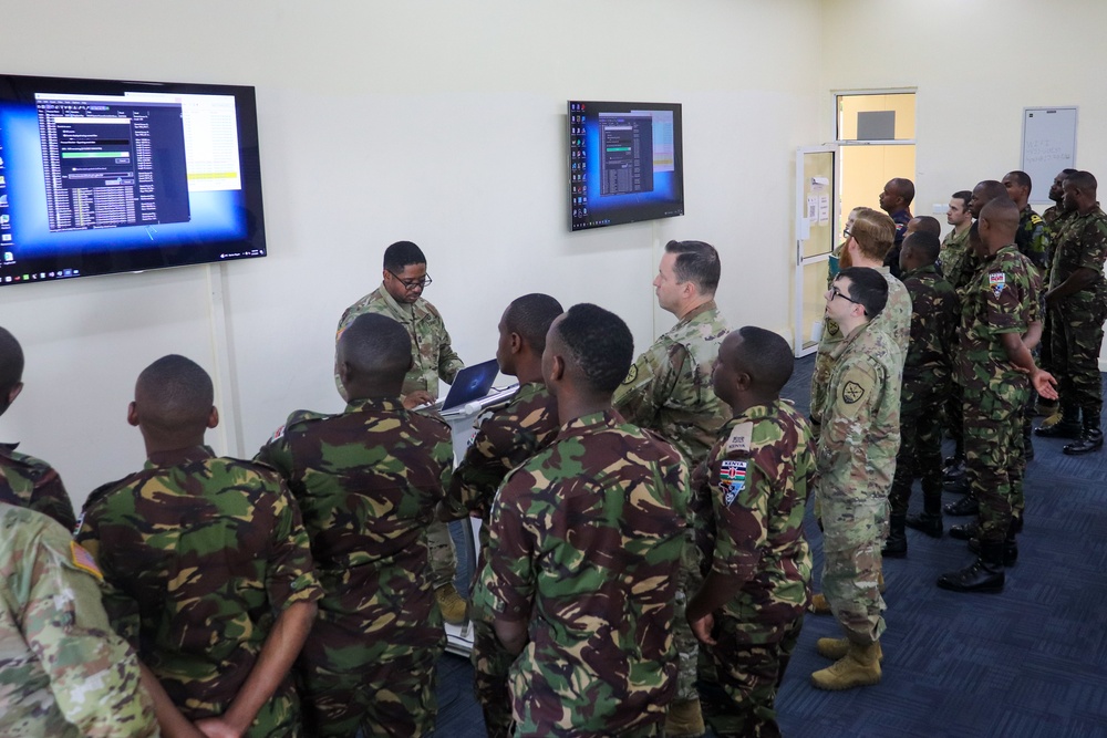 US, Kenya cyber personnel train defensive cyber operations at Justified Accord