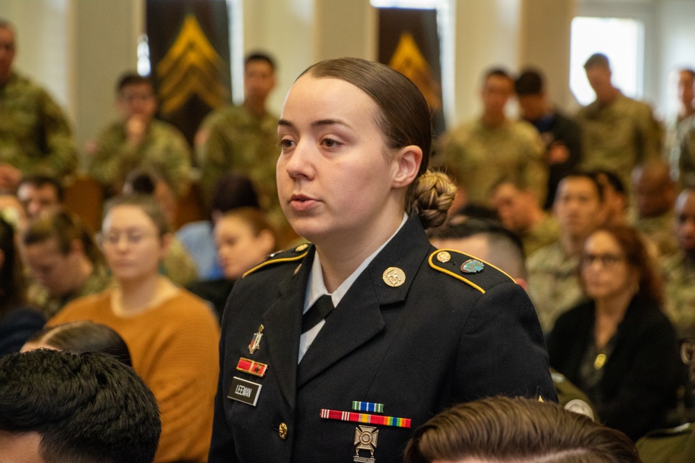 NCO Induction Ceremony