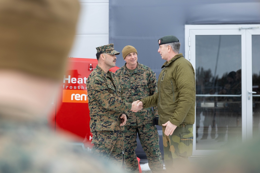 Exercise Joint Viking 25: NATO Command Leadership Visits U.S. Marines in Norway