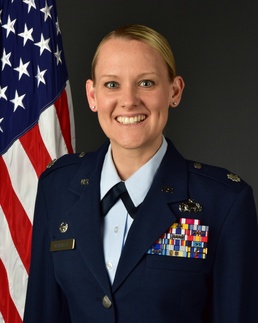 Lt. Col. Britney Hensley Selected as Military Mentor for U.S. Senate Youth Program