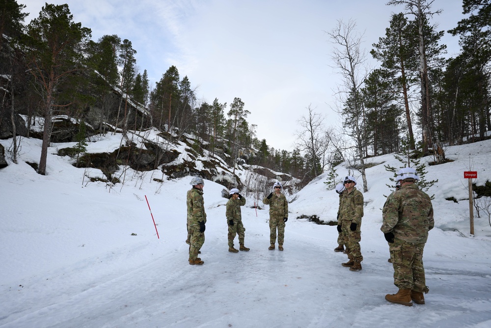 41st Field Artillery Brigade begins operations for Joint Viking 25 in Norway