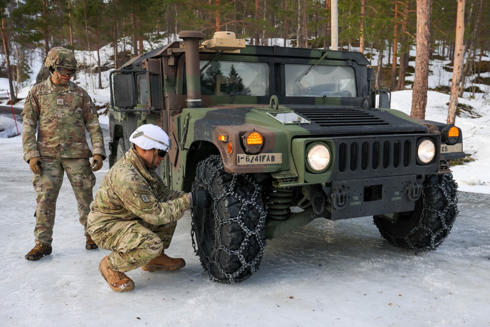 41st Field Artillery Brigade begins operations for Joint Viking 25 in Norway