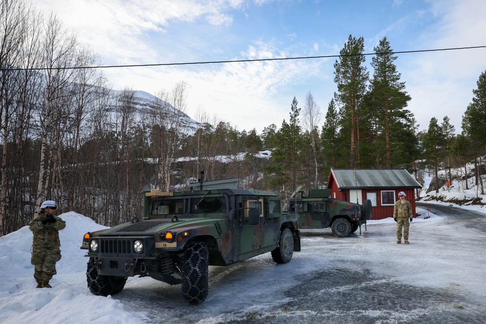 41st Field Artillery Brigade begins operations for Joint Viking 25 in Norway