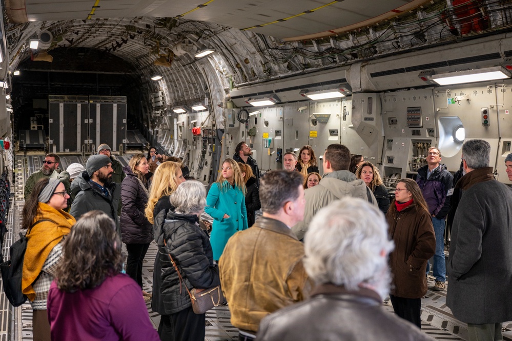 911th AW Leadership Pittsburgh base tour