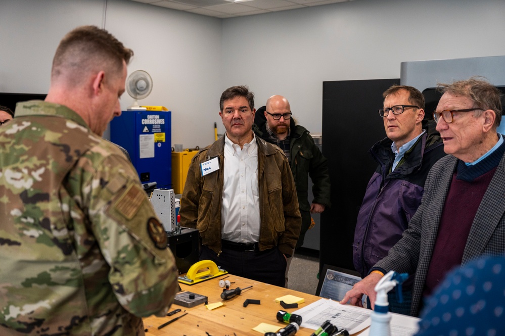 911th AW Leadership Pittsburgh base tour