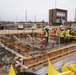 Construction work continues on the site of the Louisville VA Medical Center Feb. 12, 2025