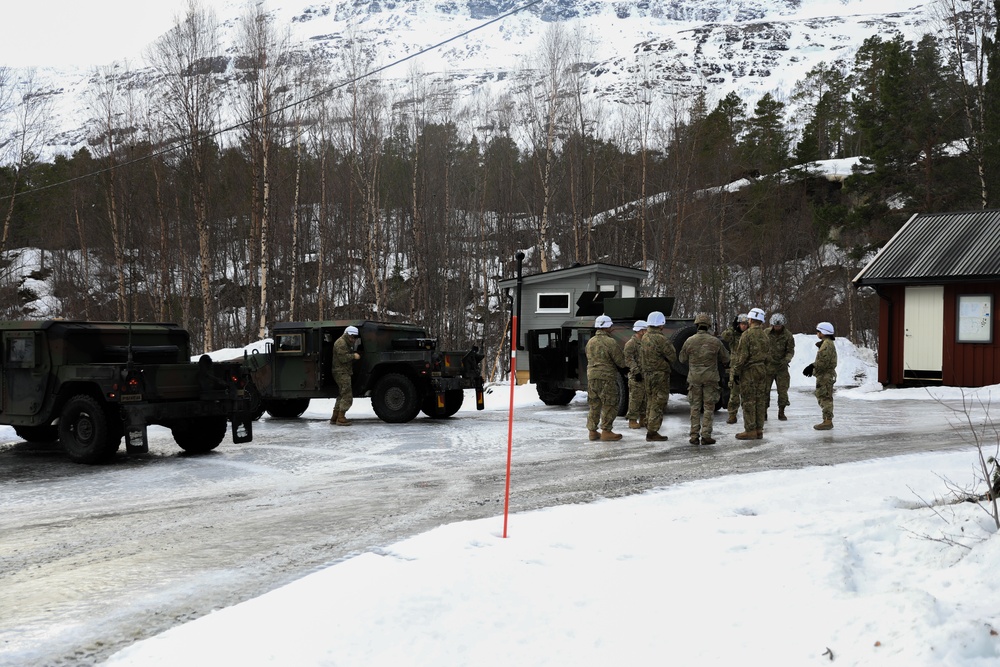 41st Field Artillery Brigade begins operations for Joint Viking 25 in Norway