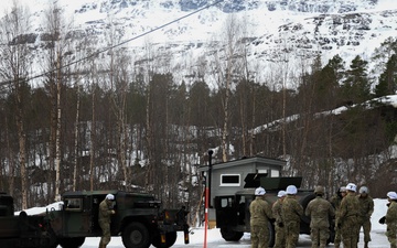 41st Field Artillery Brigade begins operations for Joint Viking 25 in Norway