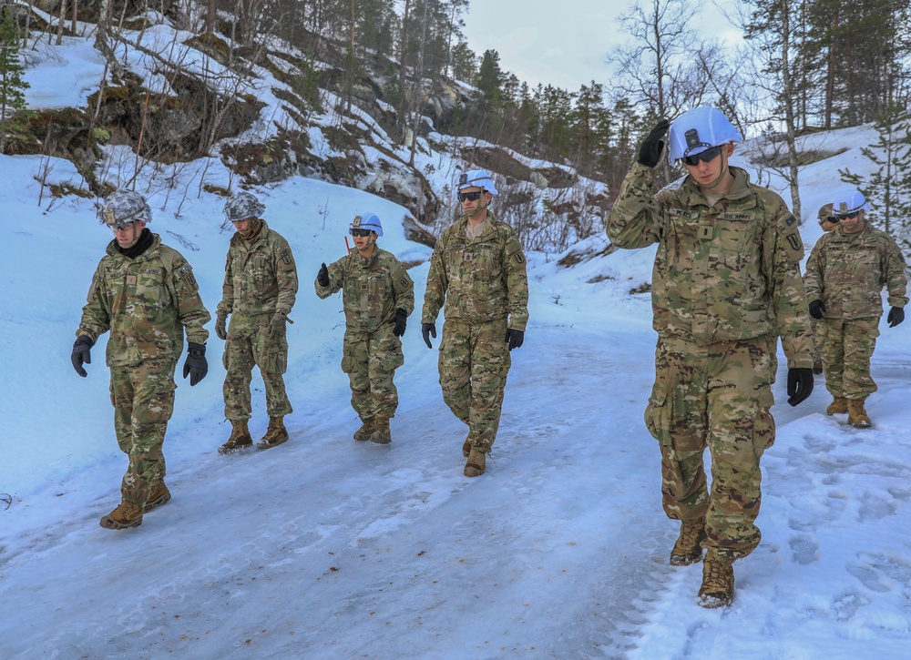 41st Field Artillery Brigade begins operations for Joint Viking 25 in Norway