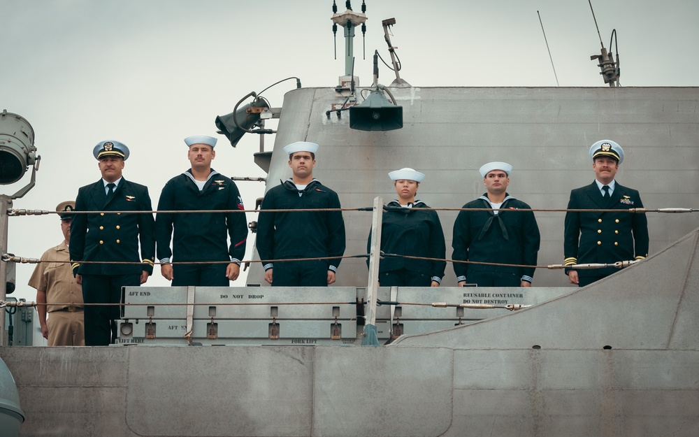 USS ST. LOUIS (LCS 19) RETURNS FROM 8-MONTH DEPLOYMENT