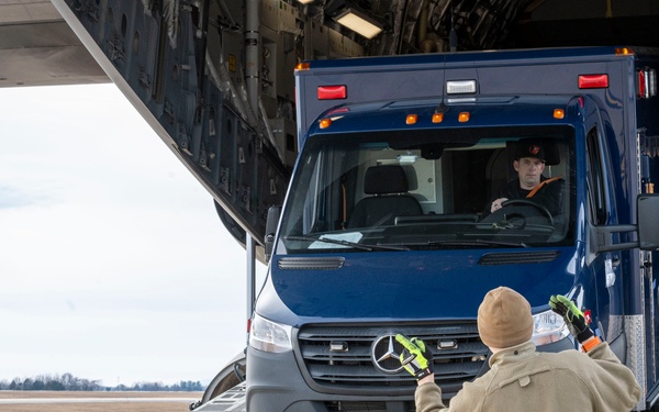 167th AW Airlifts 32nd WMD-CST
