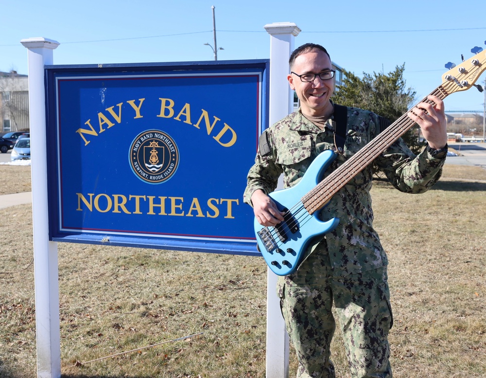 Welcome aboard Musician 3rd Class Ariel Robles! Welcome aboard Musician 3rd Class Ariel Robles!