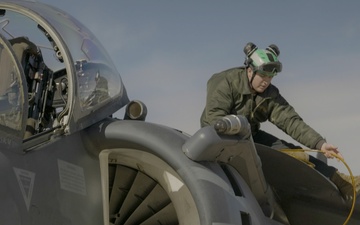 Marine Attack Squadron (VMA) 231 AV-8B Harrier II Demilitarization