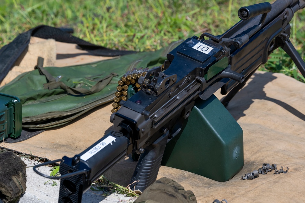 156th Wing SFS heavy weapons proficiency training