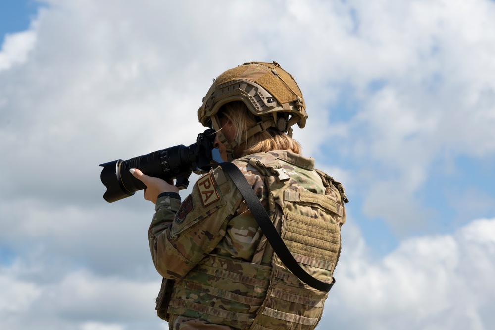 156th Wing SFS heavy weapons proficiency training