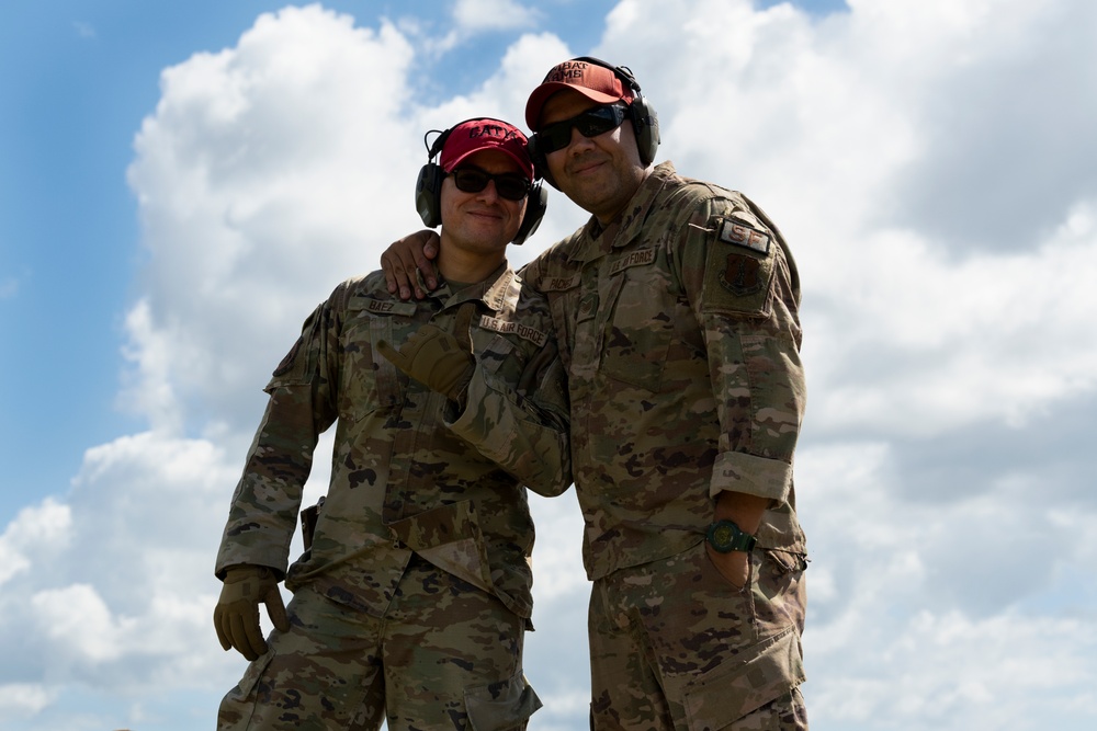 156th Wing SFS heavy weapons proficiency training