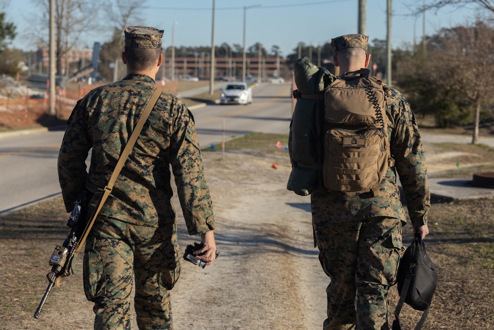 1st Battalion 2d Marine Regiment Prepares to Deploy to Okinawa Japan