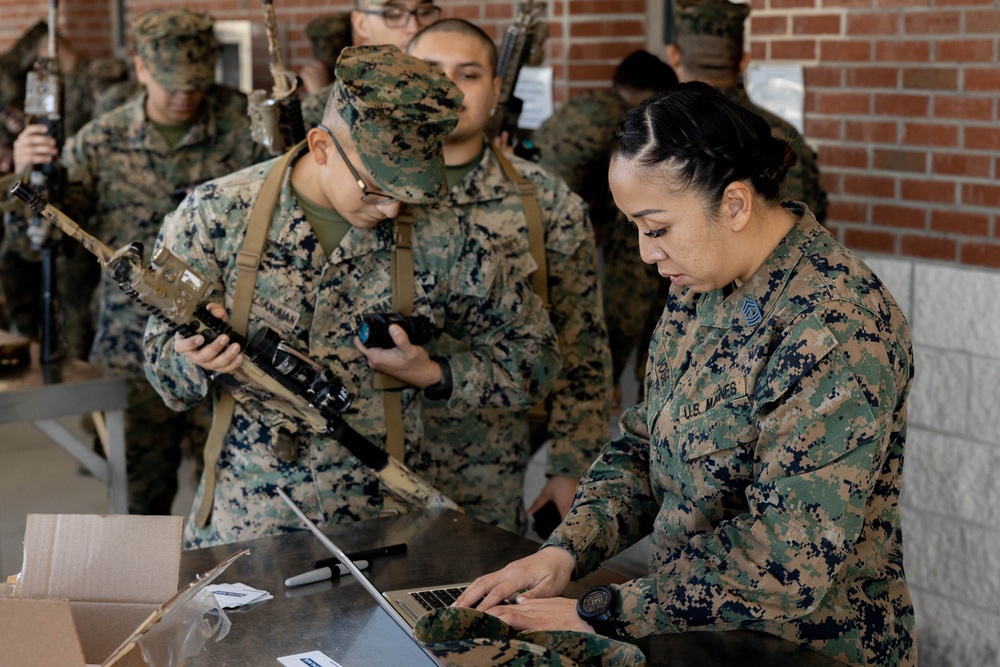 1st Battalion 2d Marine Regiment Prepares to Deploy to Okinawa Japan