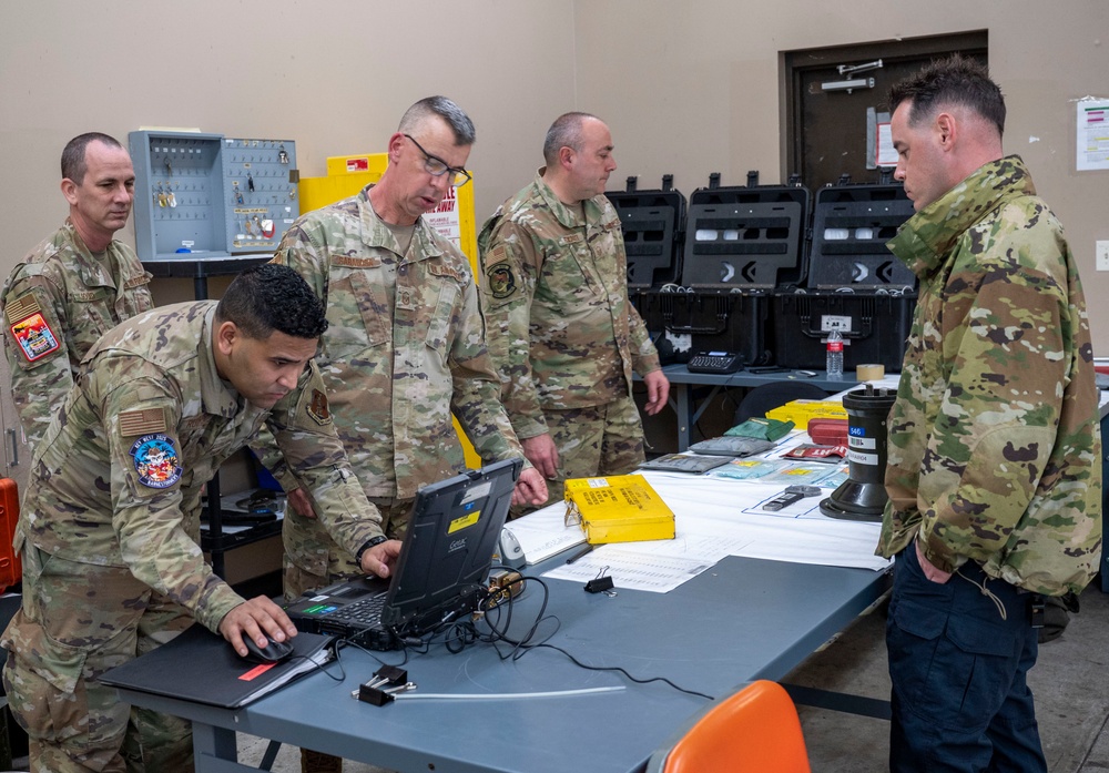 104th Fighter Wing Airmen participate in Exercise Ready Eagle 25-01 as final exercise with the F-15 Eagle