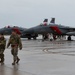 104th Fighter Wing Airmen participate in Exercise Ready Eagle 25-01 as final exercise with the F-15 Eagle