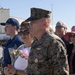 U.S. Marine Corps retirement ceremony