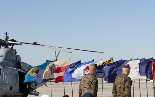 U.S. Marine Corps retirement ceremony