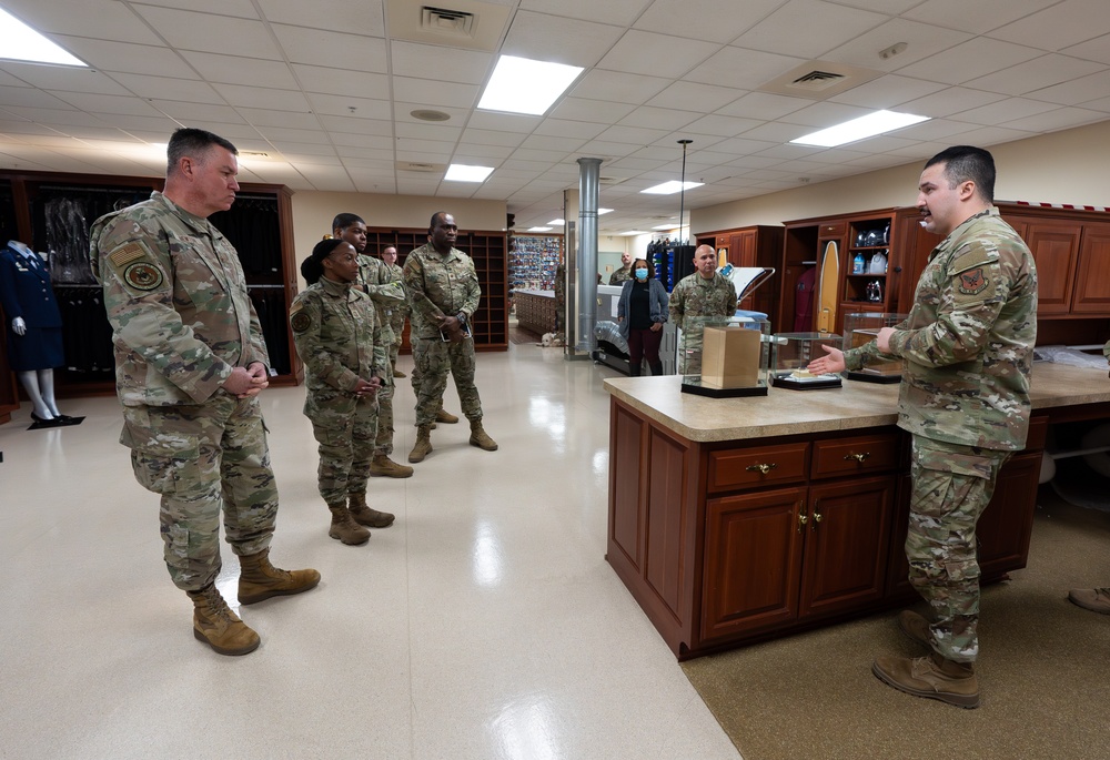 AMC Command Chaplain Visits AFMAO to Strengthen Support for Fallen Service Members