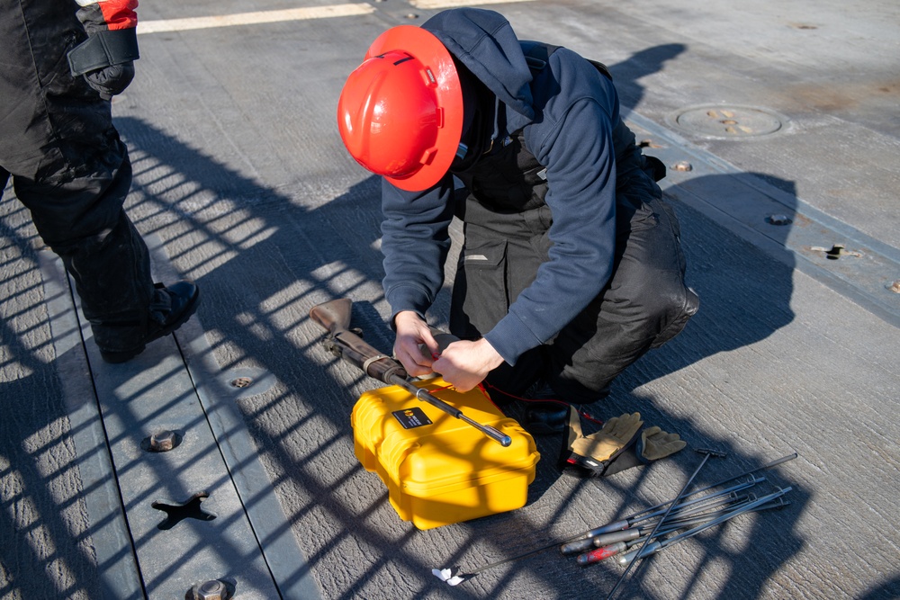 USCGC Polar Star (WAGB 10) visits NSF McMurdo Station during Operation Deep Freeze