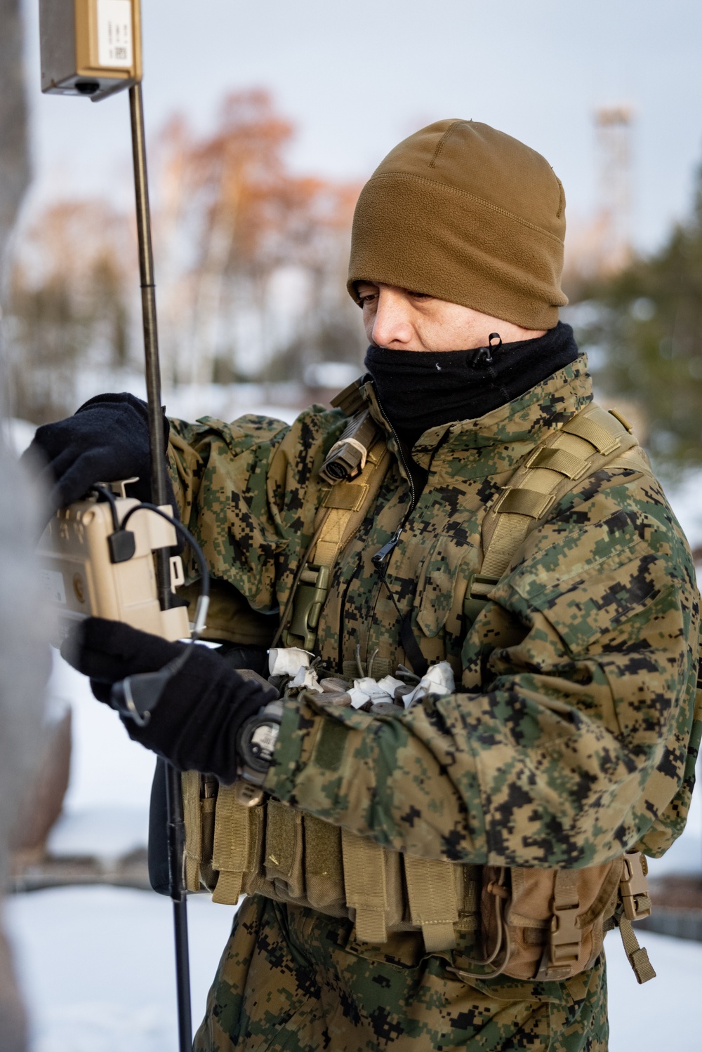 U.S. Marines support Finland in NATO's Baltic Sea surveillance