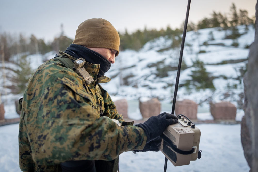 U.S. Marines support Finland in NATO's Baltic Sea surveillance