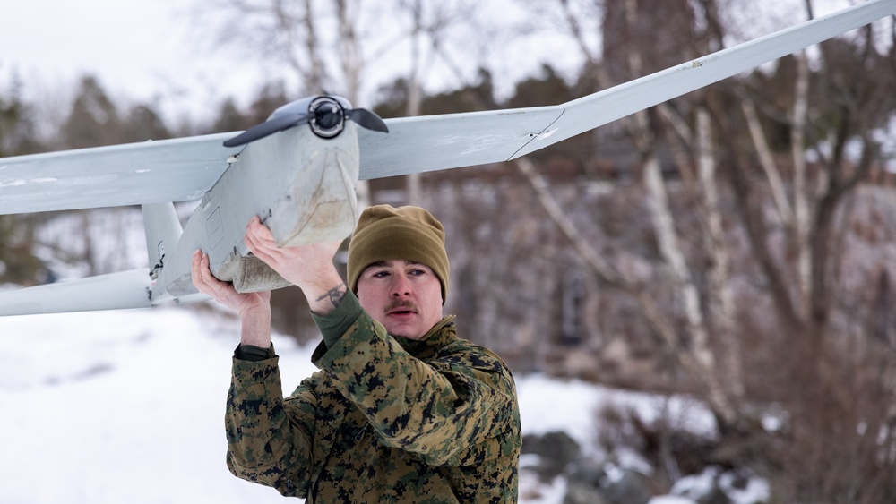 U.S. Marines support Finland in NATO's Baltic Sea surveillance