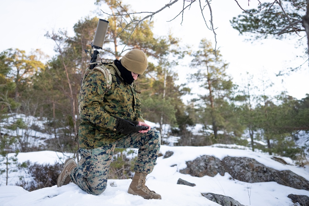 U.S. Marines support Finland in NATO's Baltic Sea surveillance