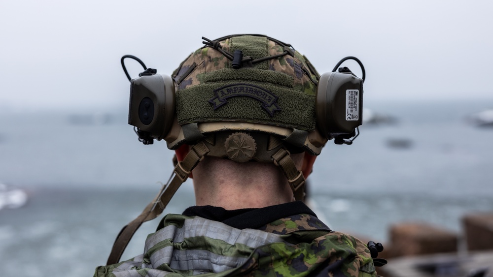 U.S. Marines support Finland in NATO's Baltic Sea surveillance