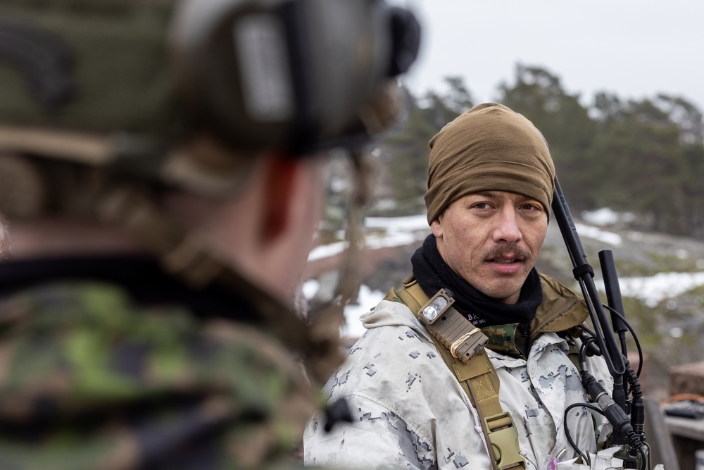 U.S. Marines support Finland in NATO's Baltic Sea surveillance