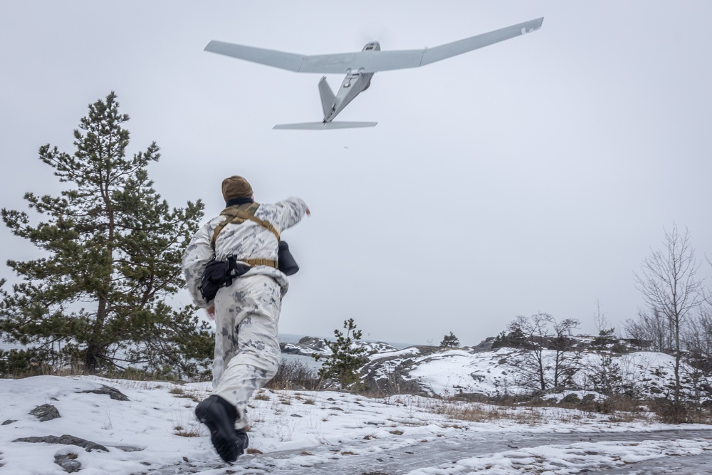 U.S. Marines support Finland in NATO's Baltic Sea surveillance