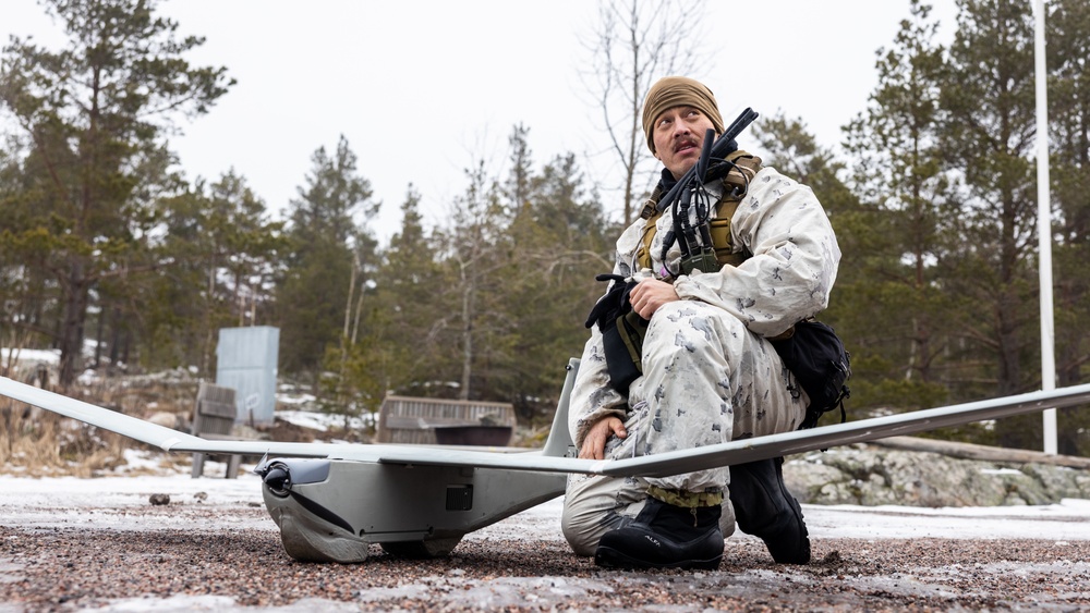 U.S. Marines support Finland in NATO's Baltic Sea surveillance