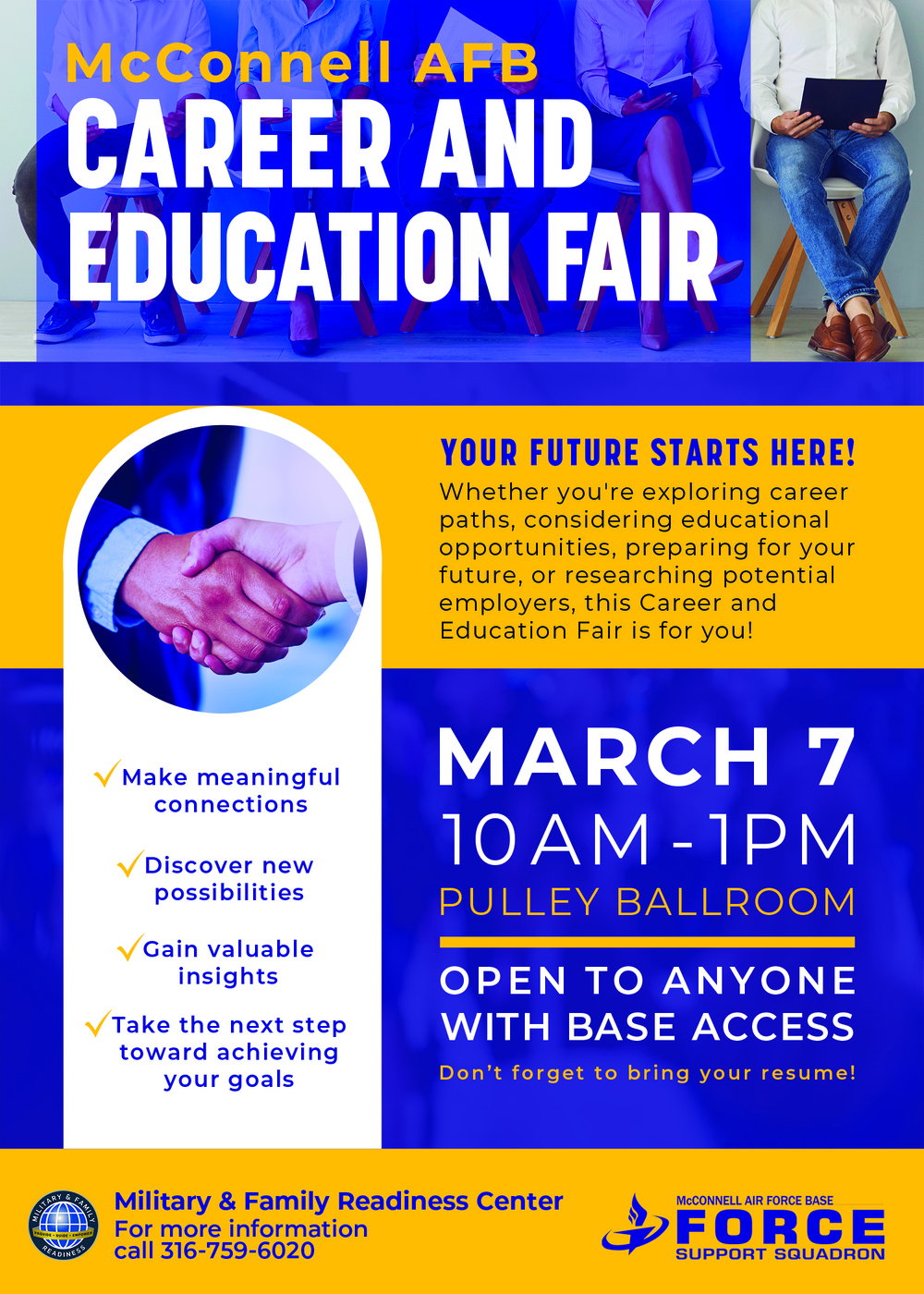 M&amp;FRC to host Career and Education Fair