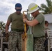 U.S. Marines with MWSS-272 undertake construction projects in the Bahamas