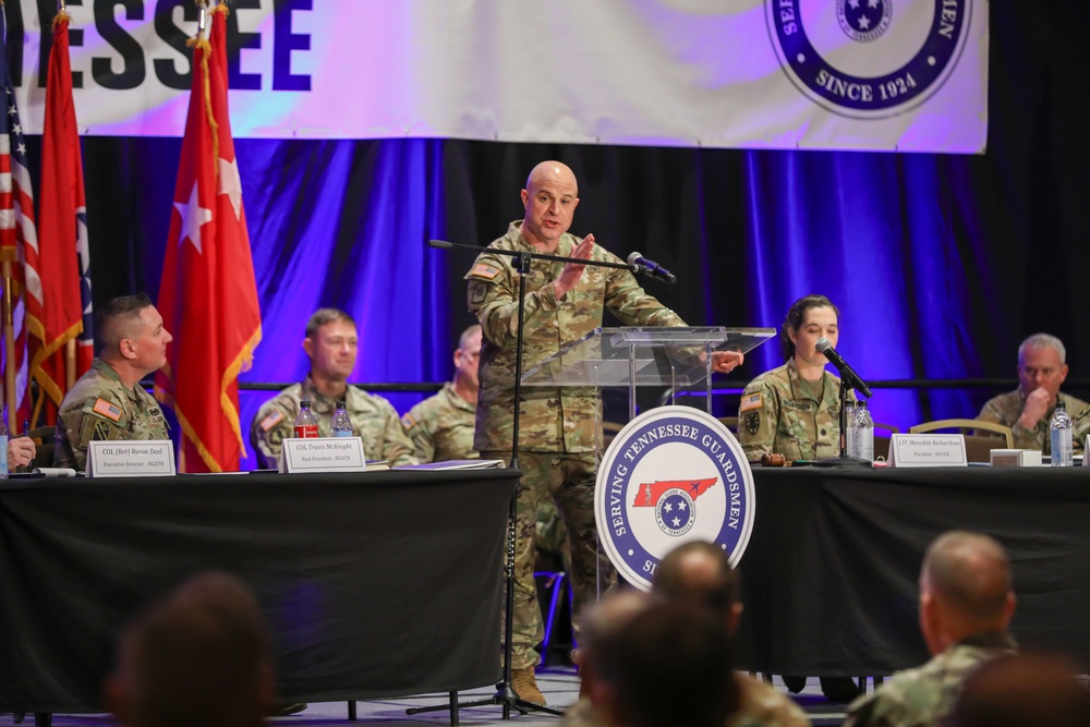 Lt. Gen. Jonathan Stubbs Addresses the National Guard Association of Tennessee