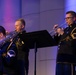 Dr. Marc Dickman performs with The U.S. Army Blues