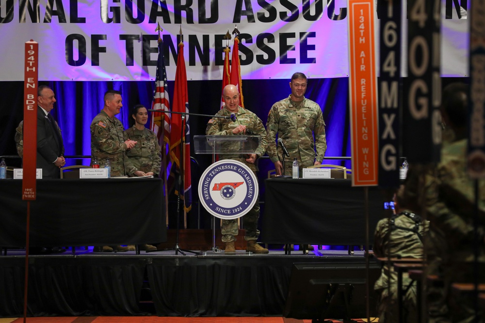 Lt. Gen. Jonathan Stubbs Addresses the National Guard Association of Tennessee