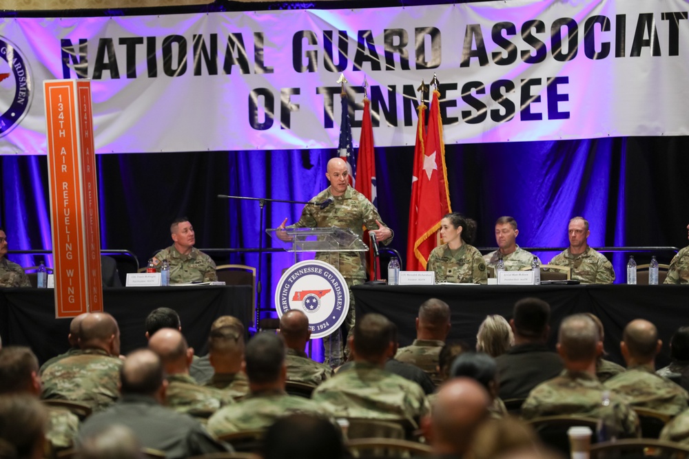 Lt. Gen. Jonathan Stubbs Addresses the National Guard Association of Tennessee